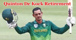 Quinton De Kock Retirement