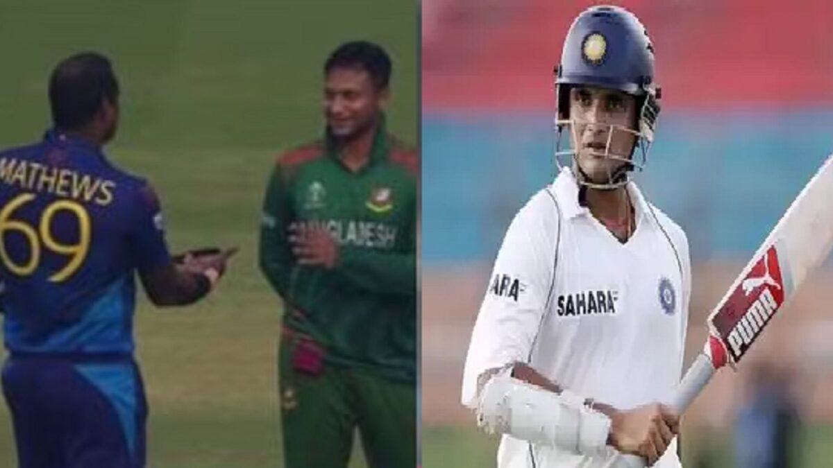 Saurabh Ganguly faced Timed Out