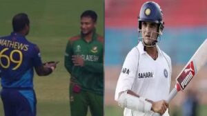 Saurabh Ganguly faced Timed Out