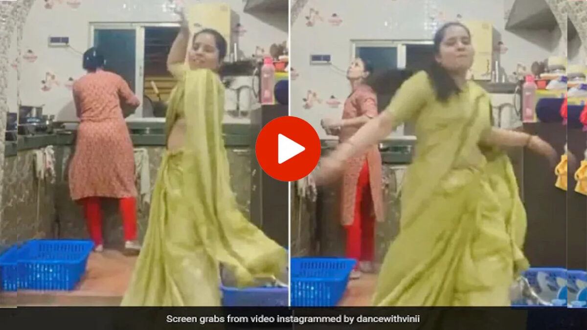 bhabhi dance in kitchen