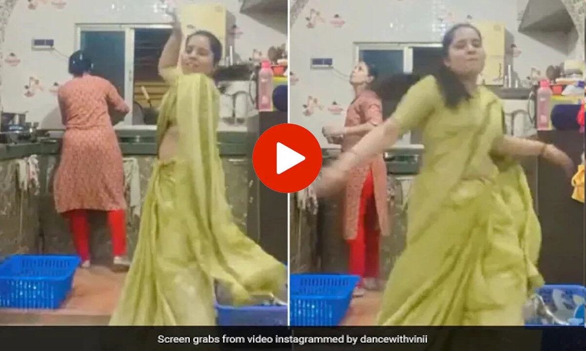 bhabhi dance in kitchen