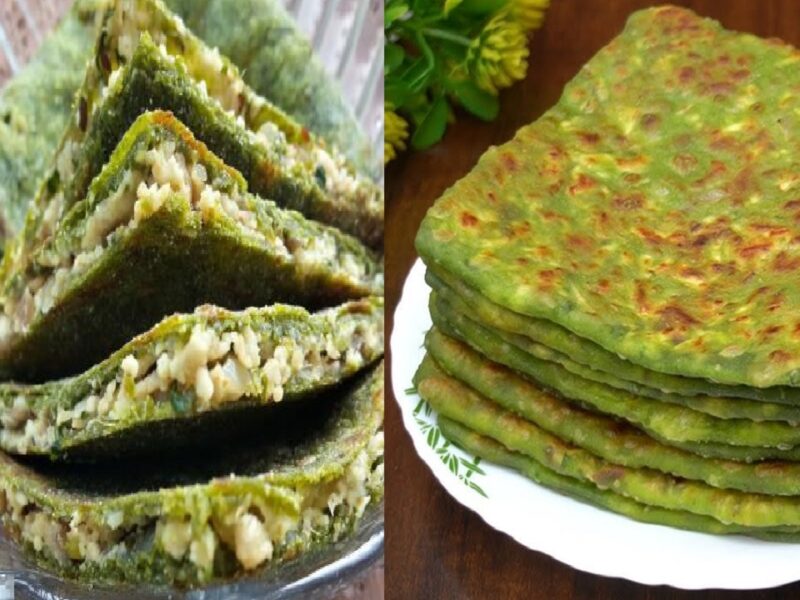 palak paneer paratha