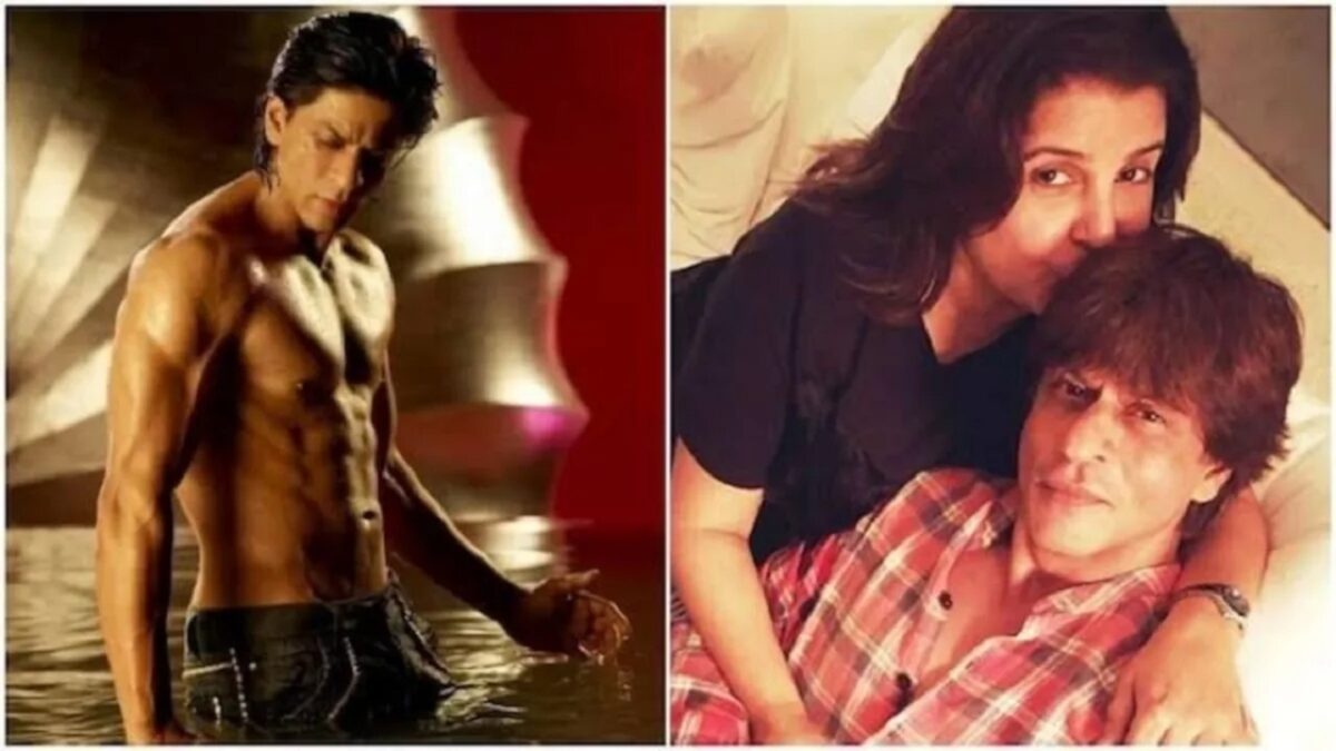 Shahrukh Shirtless Look