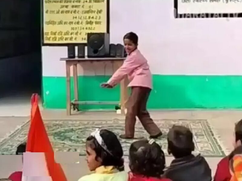 village boy dance to sapna choudhary