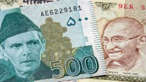 Indian currency and pakistan currency