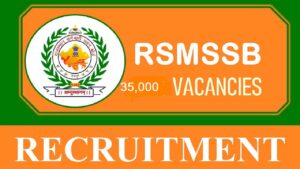 Rajasthan Staff Selection Board