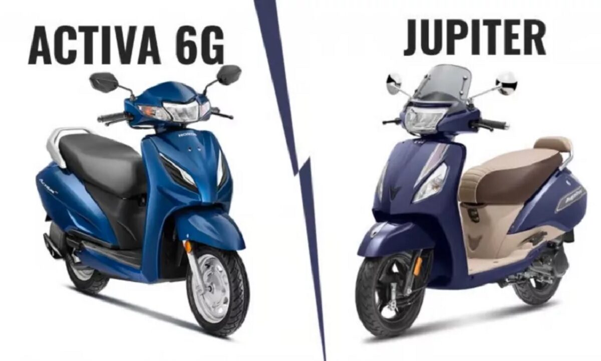 TVS Jupiter vs Honda Activa
