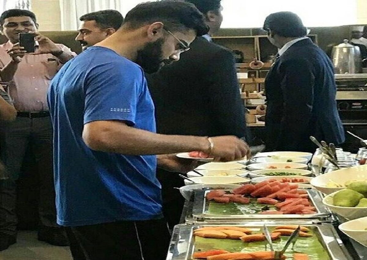 Virat Kohli Makes His Body By Veg Meat