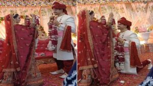 groom and bride viral video