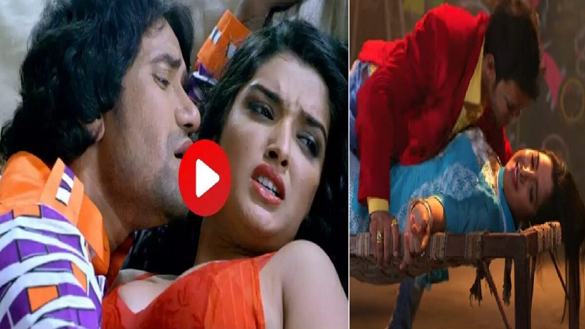 Amrapali Dubey and Nirahua viral video