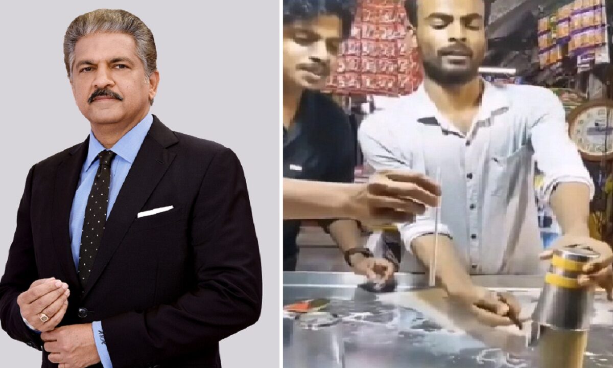 Anand Mahindra viral video