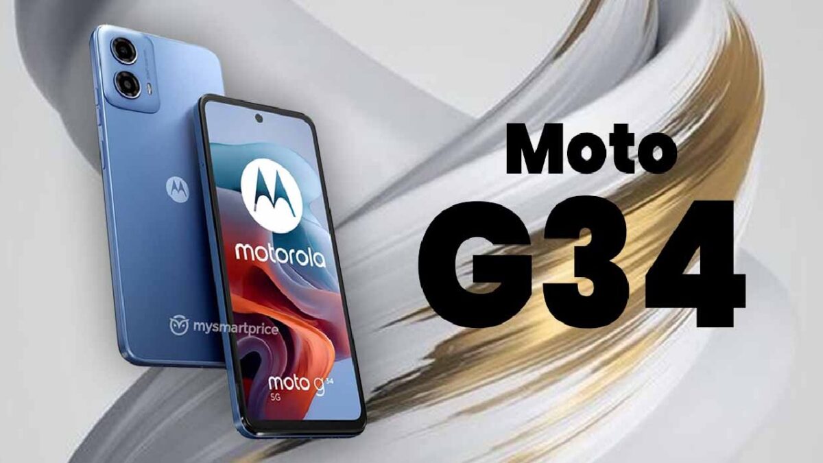 Moto G34 5G Smartphone