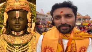 Ramlala's sculptor Arun Yogiraj