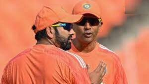Rohit Sharma Rahul Dravid