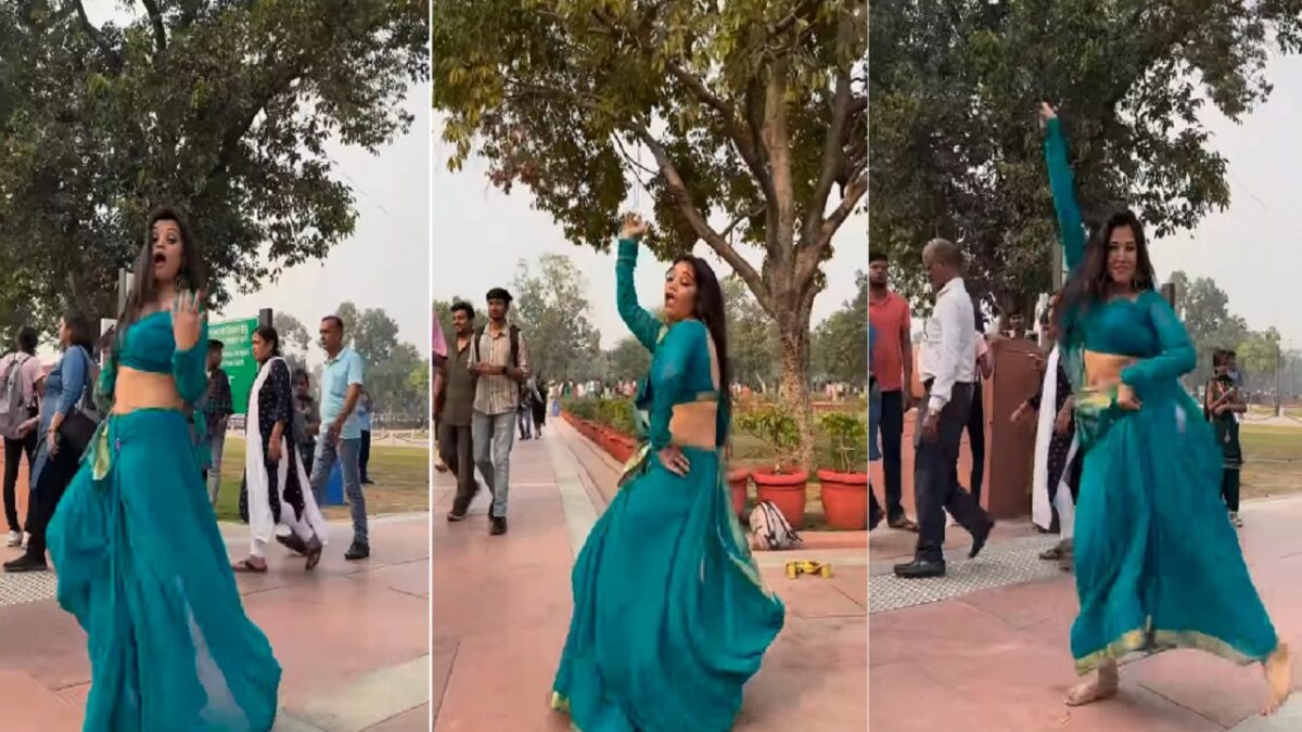 girl dance viral video