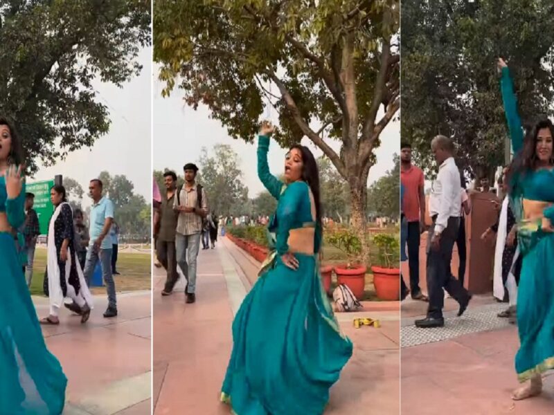 girl dance viral video