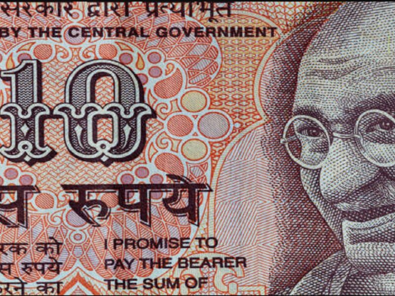 10 rupee note