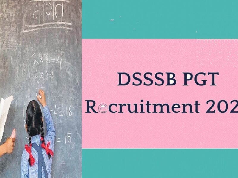 DSSSB Teacher Recruitment 2024