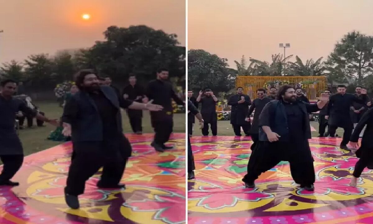 Dance on SRK's song