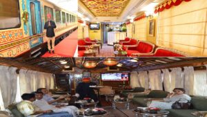 Destination Wedding on Palace on Wheels