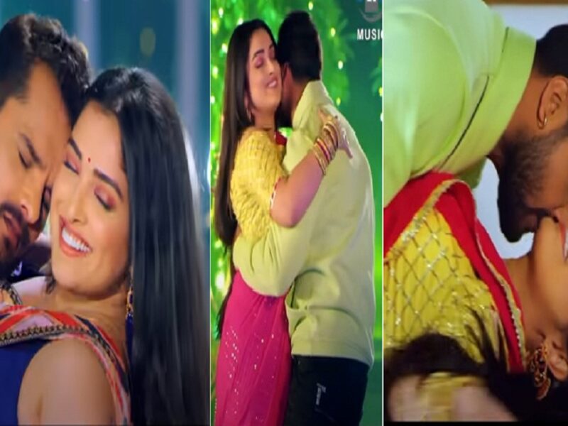 Khesari Lal and Amrapali viral video