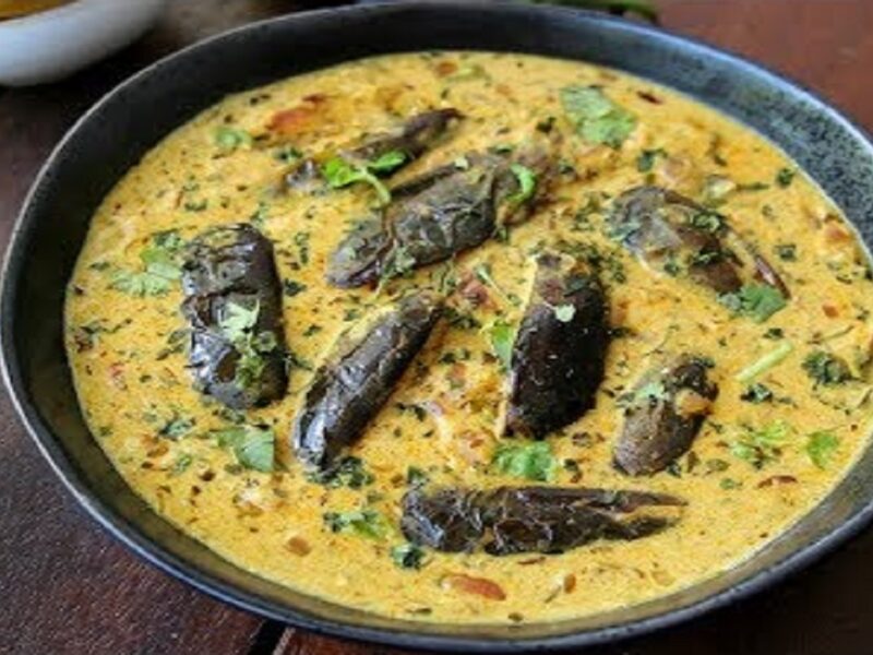 Spicy Dahi Brinjal Recipe