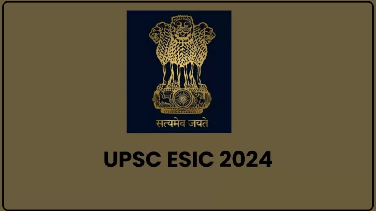 UPSC ESIC