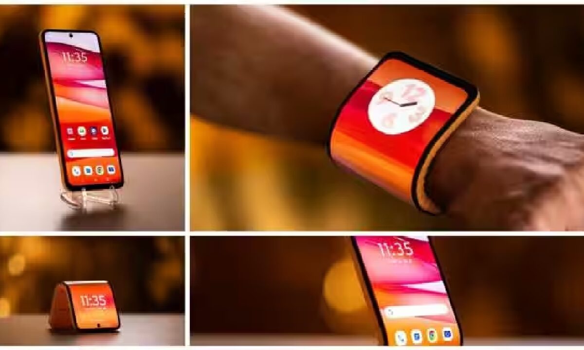 Motorola Bendable Phone Can Be Moulded Into Any Shape