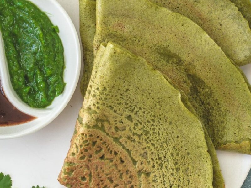 Making Protein Rich Moong Dosa