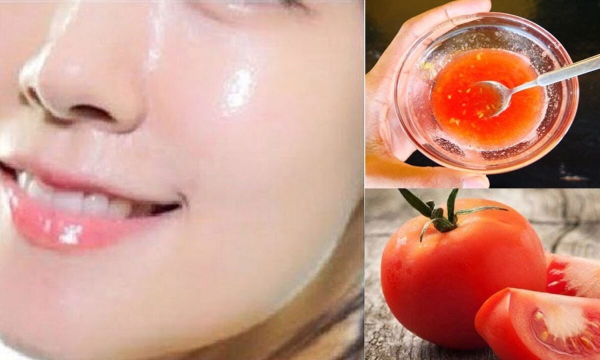 tomato for glowing skin