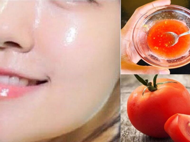 tomato for glowing skin
