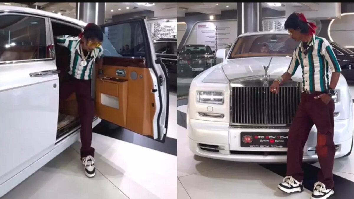 Dolly Chaiwala in Rolls Royce