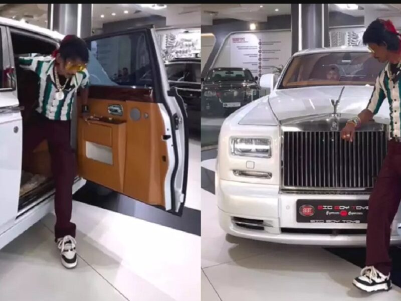 Dolly Chaiwala in Rolls Royce