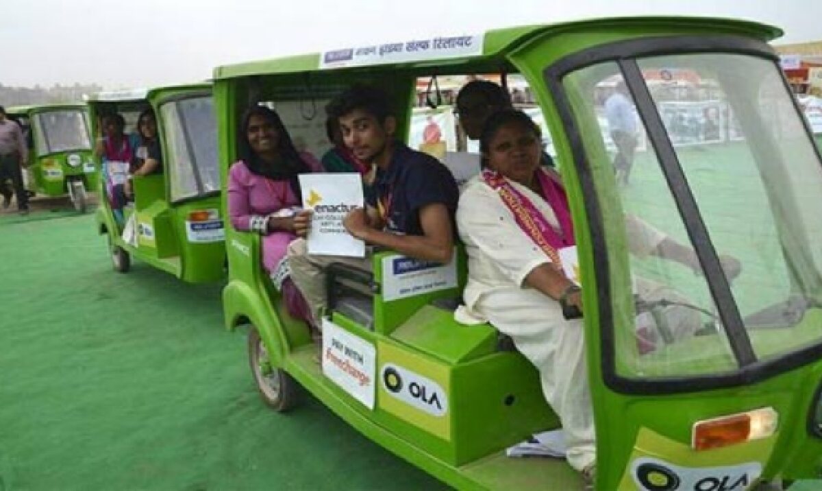 OLA e-rickshaw