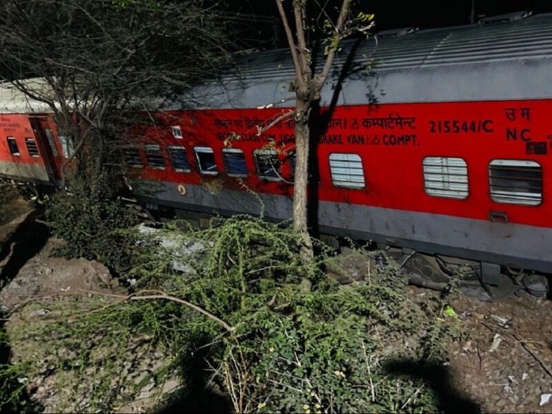 Sabarmati Express and goods train