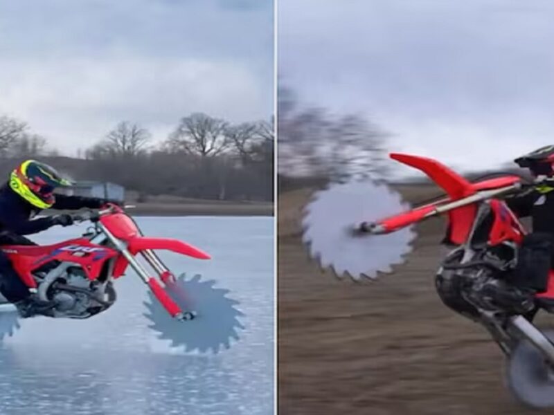 bike stunt video viral