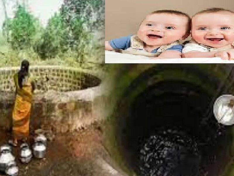 Drinking water from this well