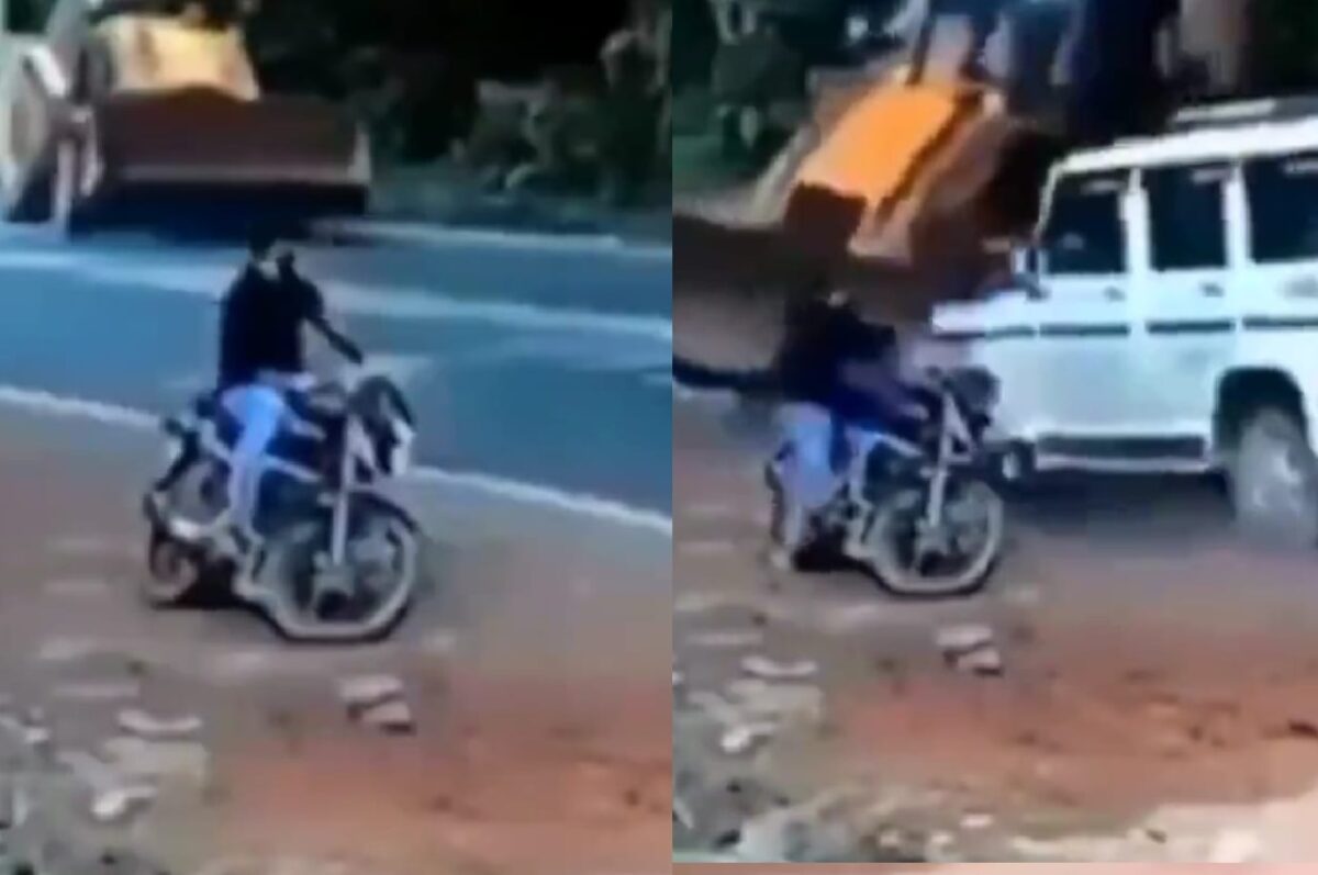 JCB Accident Video Viral