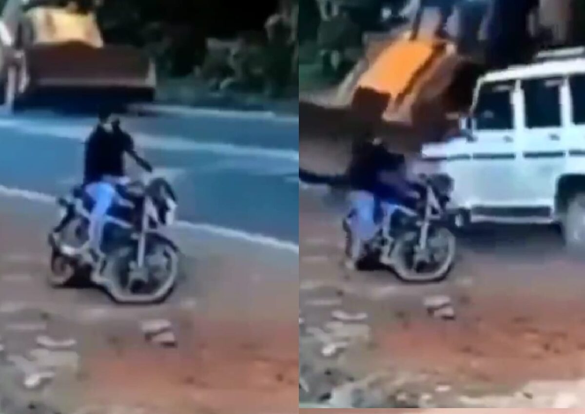 JCB Accident Video Viral