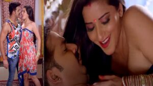 Pawan Singh and Monalisa viral video