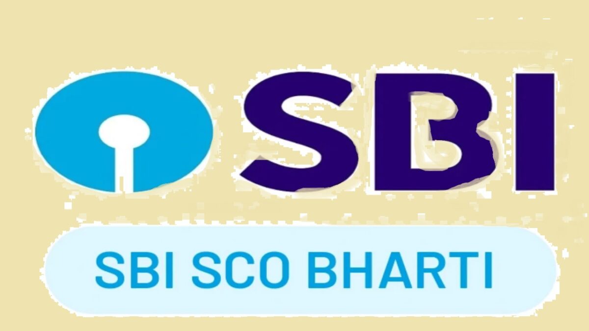 SBI SCO Recruitment 2024