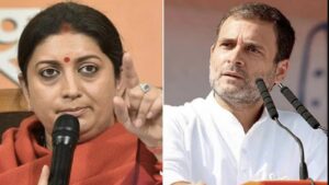 Smriti Irani reaches Wayanad