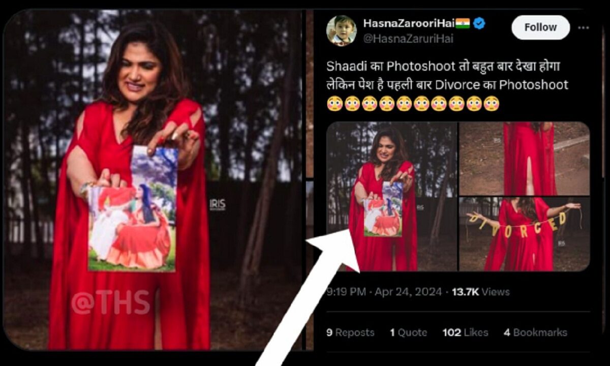 Viral Divorce Photoshoot