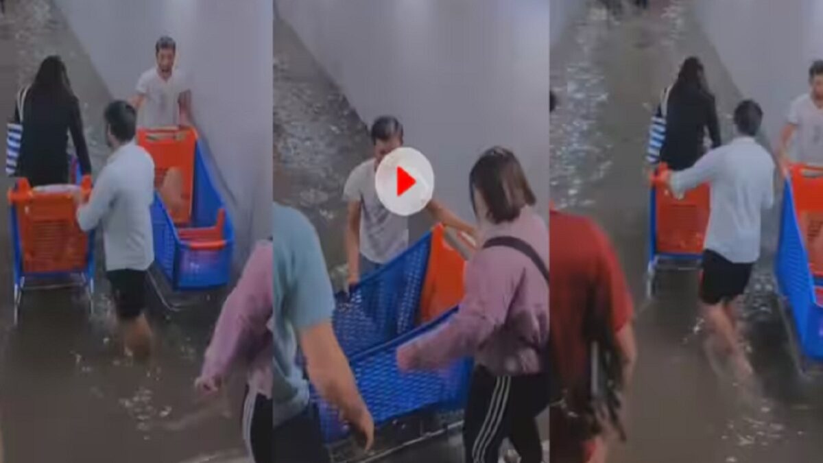 flood water in Dubai