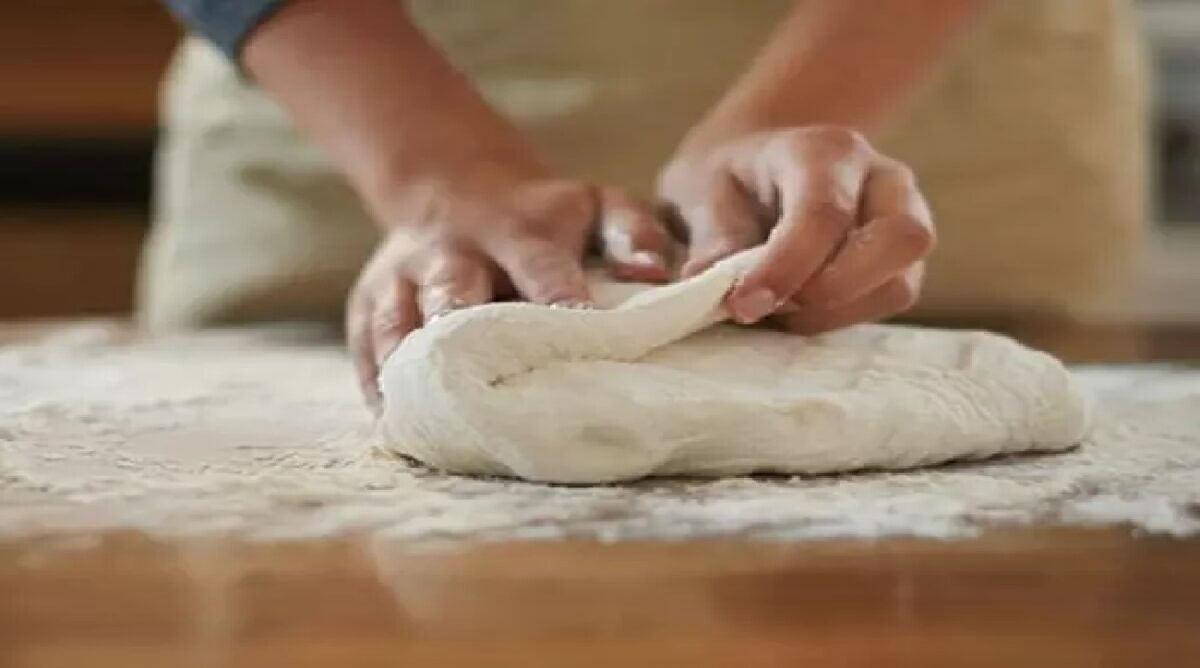 kneading dough