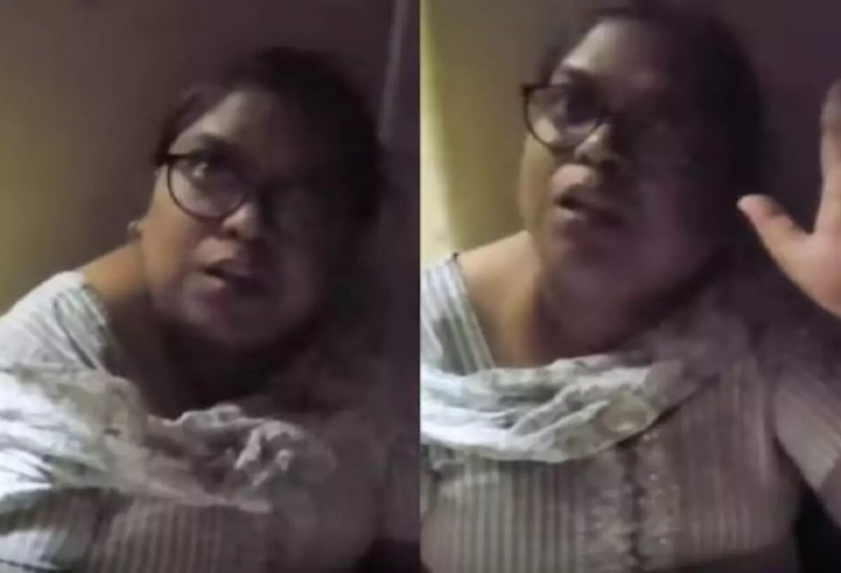 woman without ticket