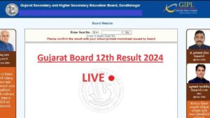 Gujarat Board 12th Result