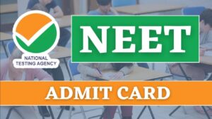 NEET Admit card