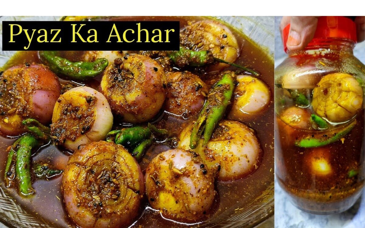 Pyaz Ka Achar Recipe