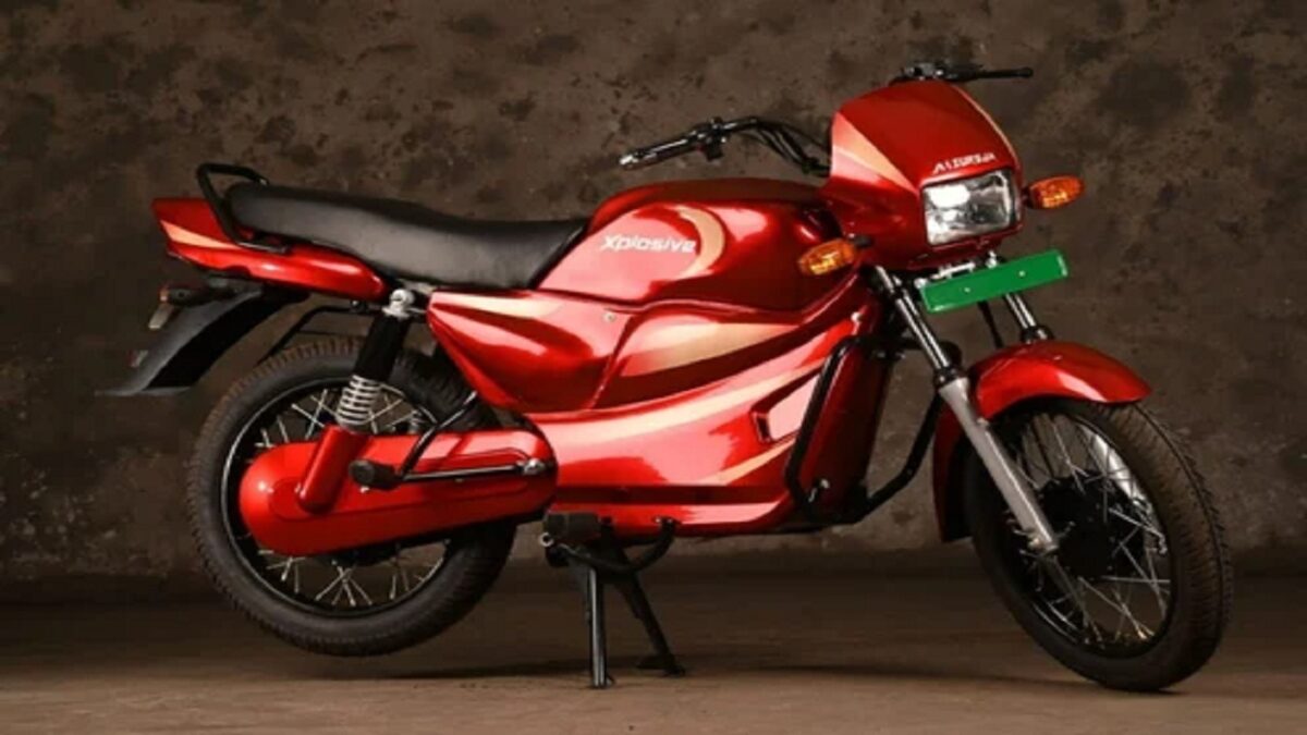 Red Xplosive Electric bike